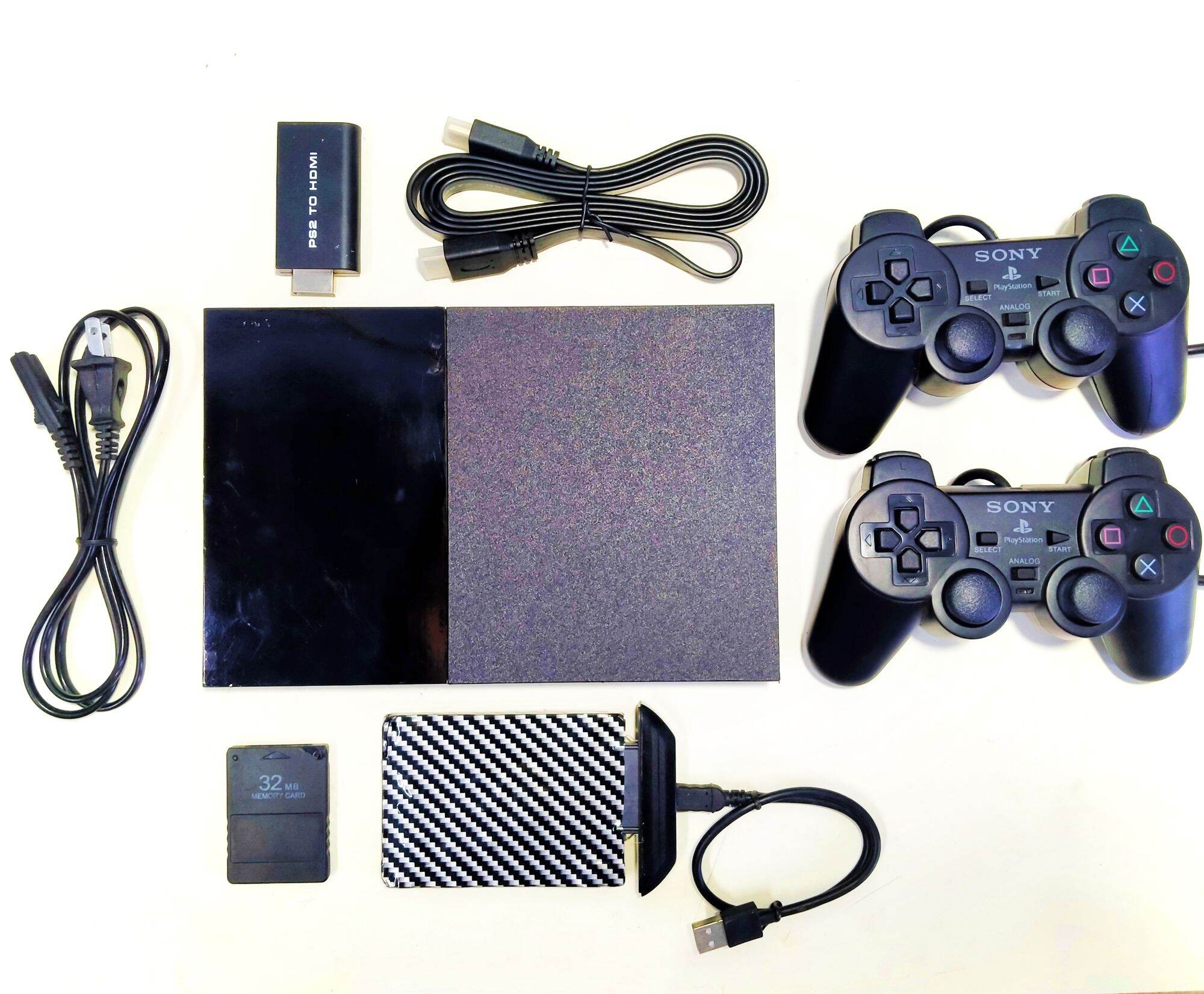 Máy chơi game ps2. giải trí, hỗ trợ cổng hdmi