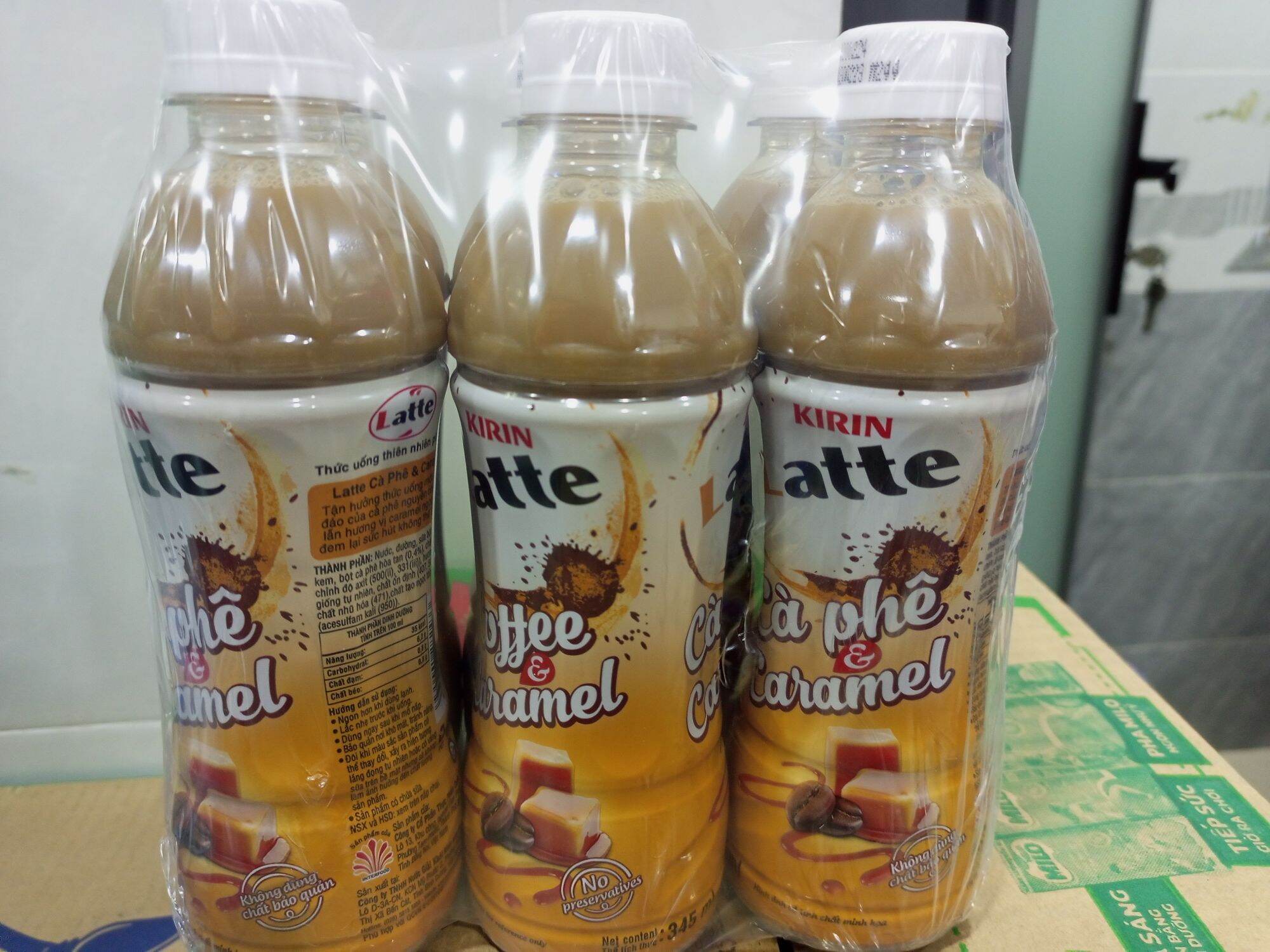 Lốc 6 chai trà latte 440ml đủ vị