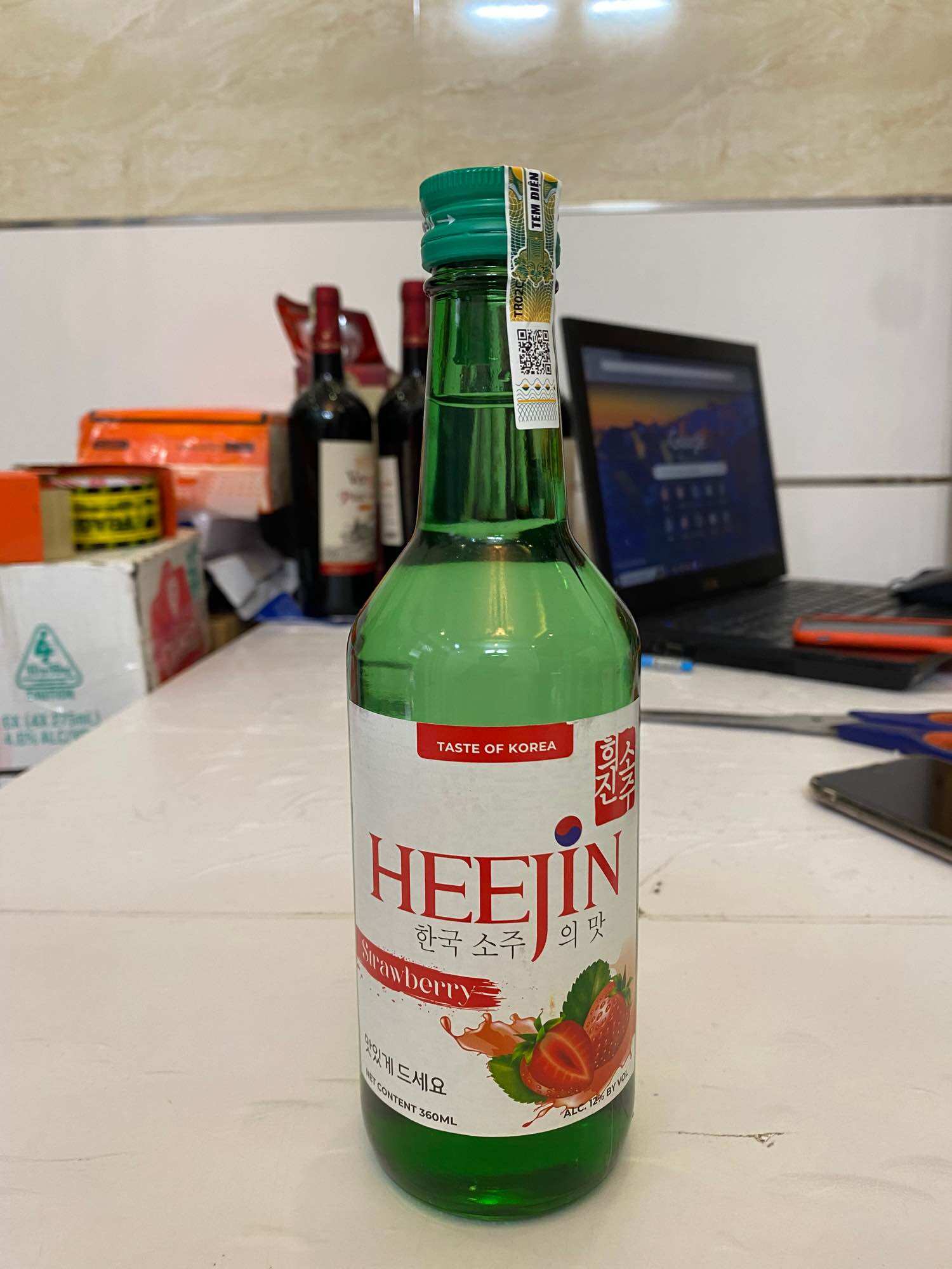 SOJU Trái Cây HEEJIN 360ml