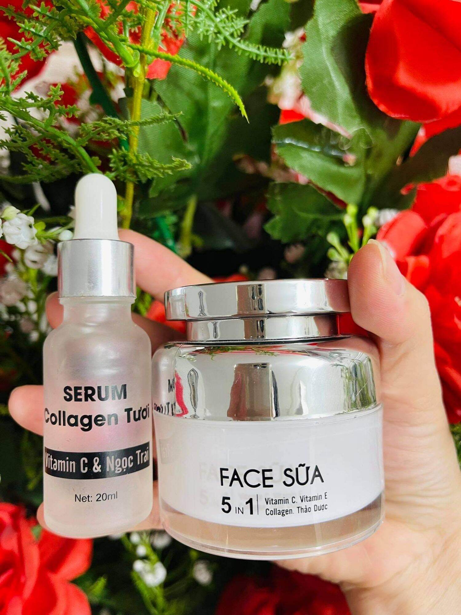 Serum + kem Face cô gái núi