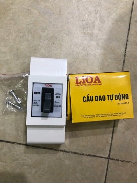 Cầu dao tự động ,át Áptomat Lioa