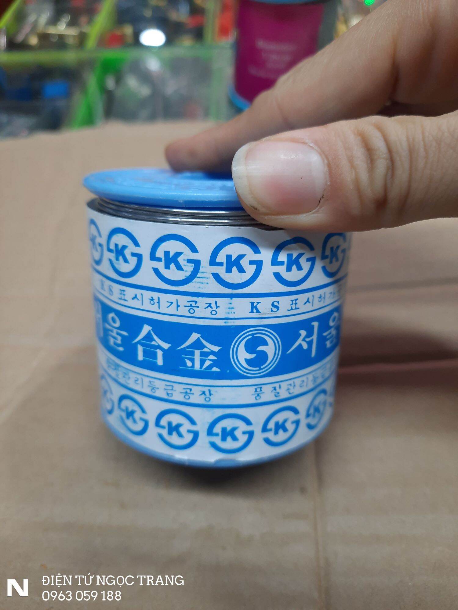 Thiếc hàn seoul - giá 1 cuộn 1 kg