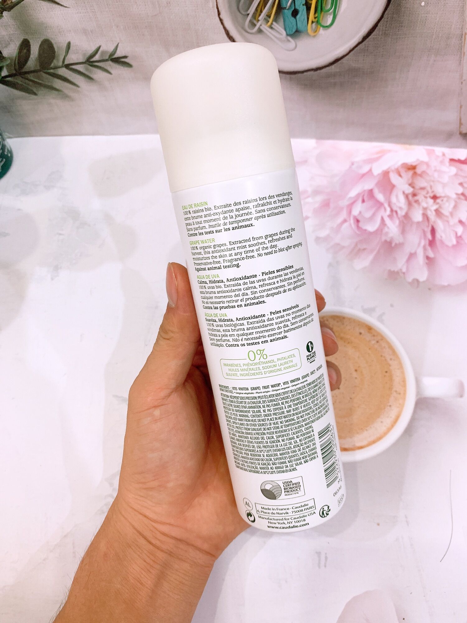 Xịt khoáng dưỡng ẩm Caudalie 200ml