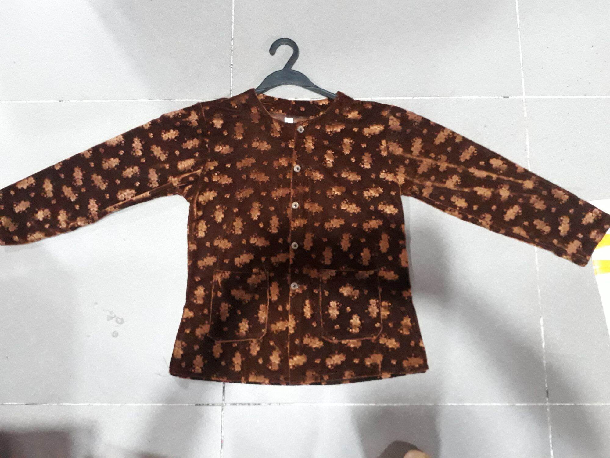 Áo nhung bà ba bà già