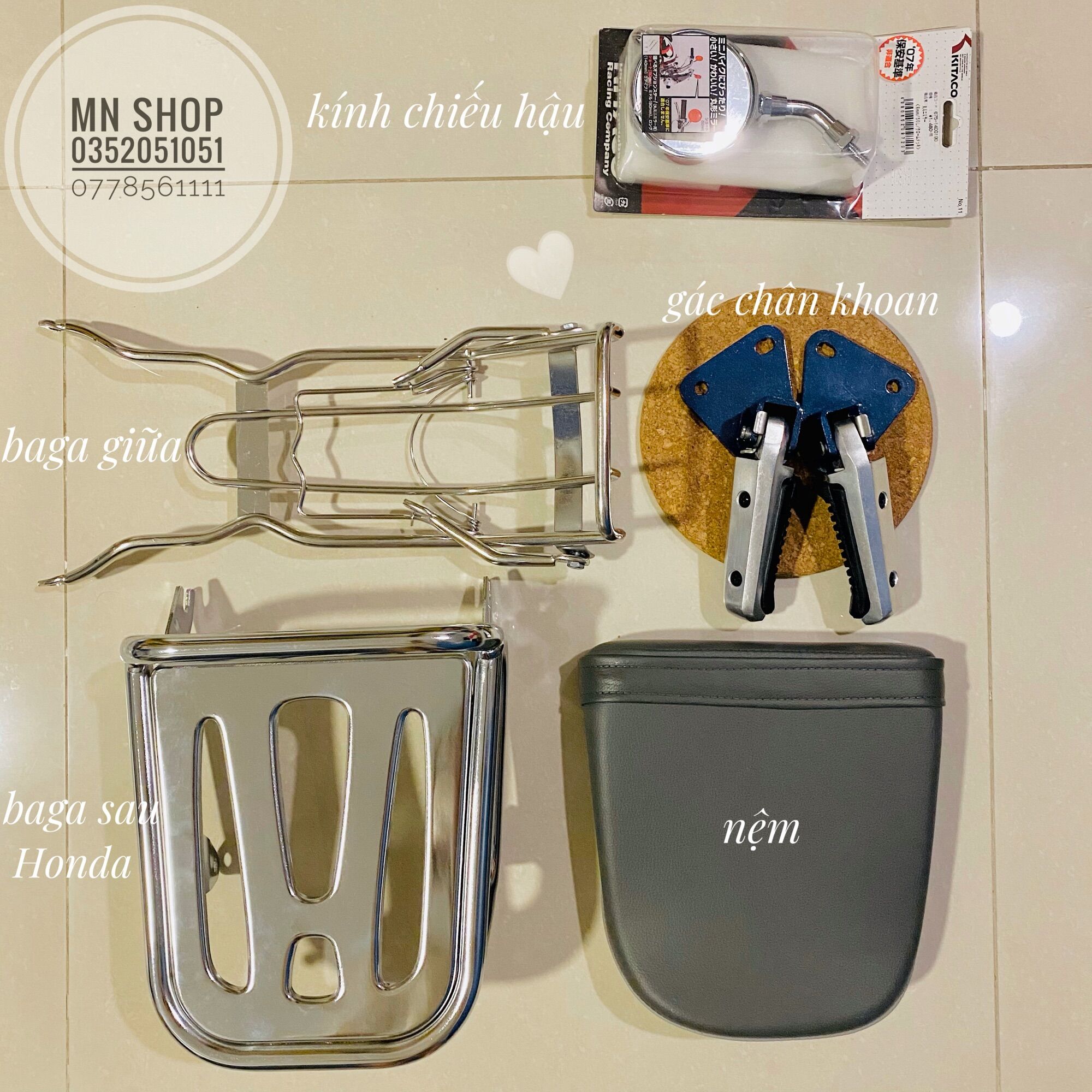 [HCM]Baga sau Honda Super Cub C125