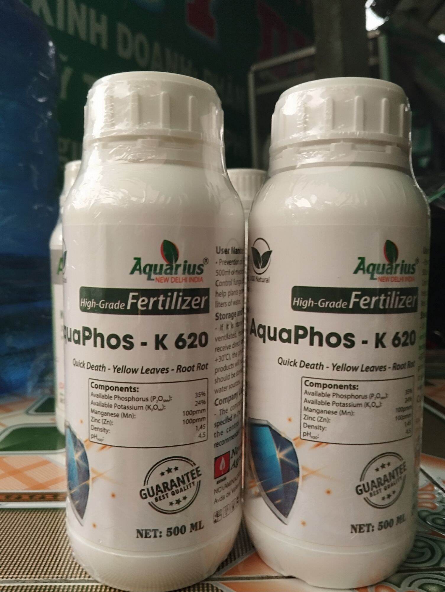 Phân bón Aquafos k620 chai 500ml.