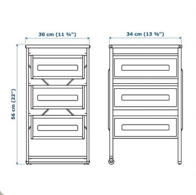 Kệ tủ LENNART đa năng IKEA Chính Hãng