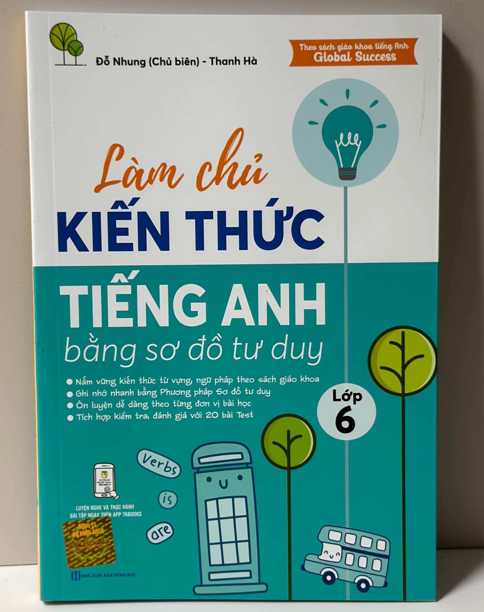 Làm chủ kiến thức Tiếng Anh bằng sơ đồ tư duy lớp 6