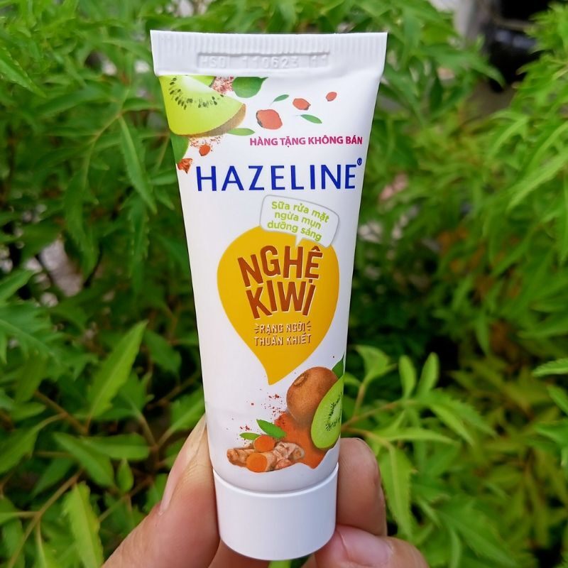 Set 5 tuýp sữa rửa mặt nghệ kiwi 15g
