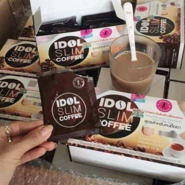 [HCM] Hộp (10 gói) SẢN PHẨM CÀ PHÊ IDOLSLIM