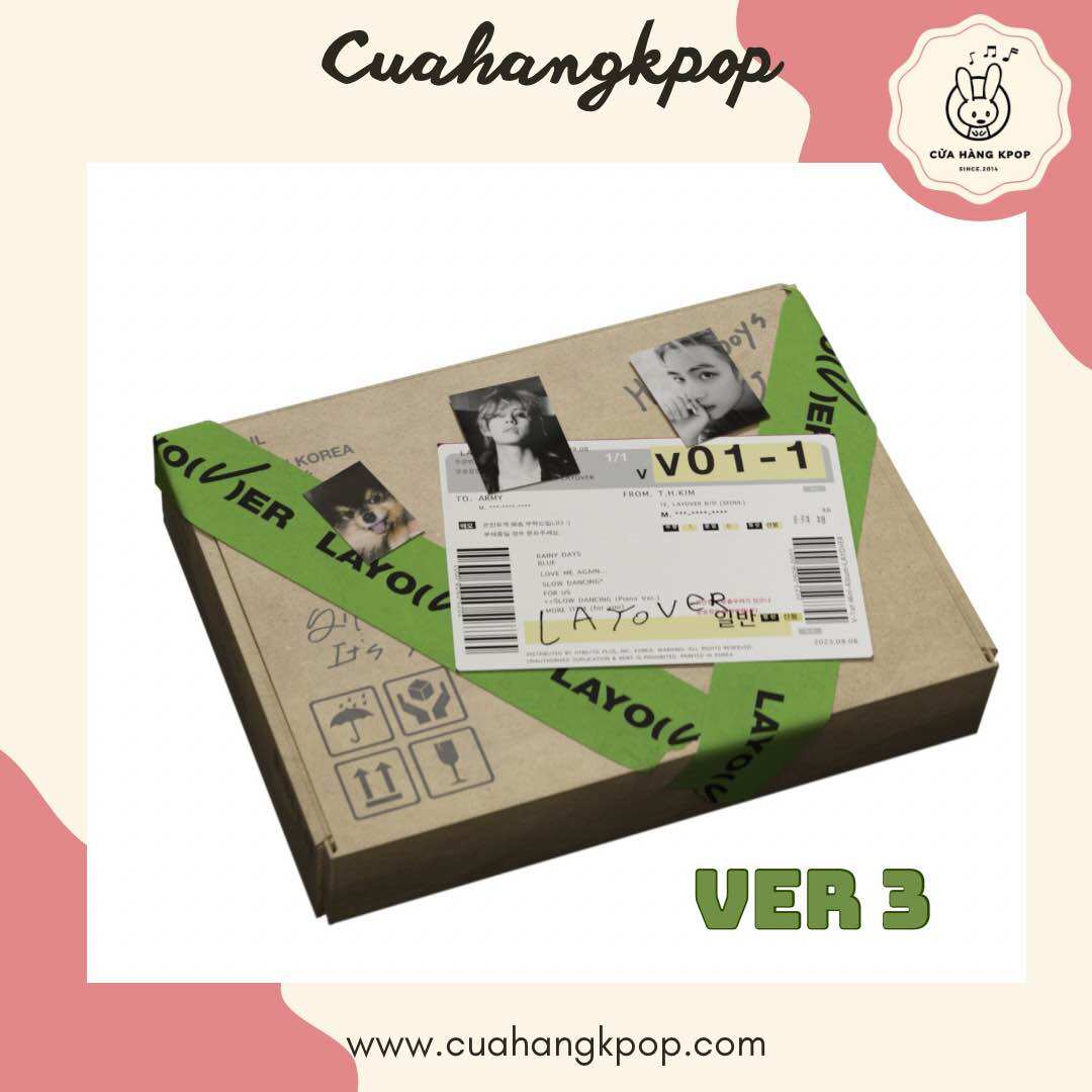 Đặt Trước - Album V Layover cửa hàng Kpop