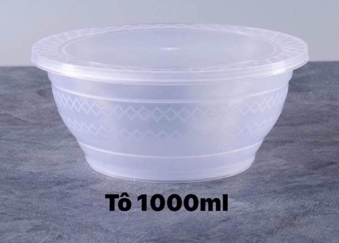 [Combo lốc 5 cái] Thố nhựa Vĩnh Phát, 1000ml, 700ml, 500ml 250ml