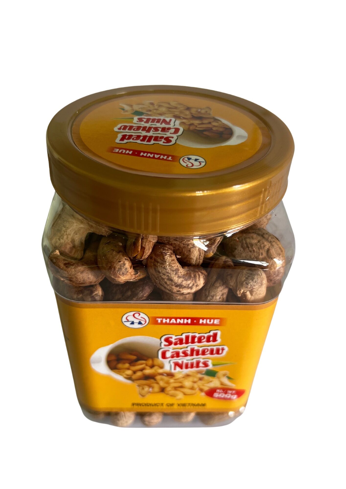 Hũ 500gr hạt điều rang muối Bình Phước
