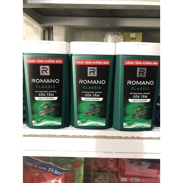 Sữa Tắm Cao cấp Nam Romano 150g (hàng tặng)