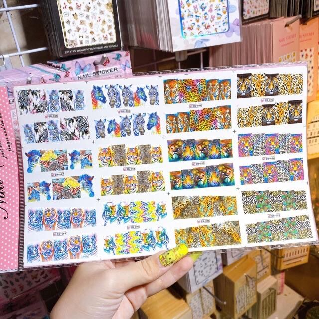 STICKER NƯỚC TẤM TO 40k/TẤM