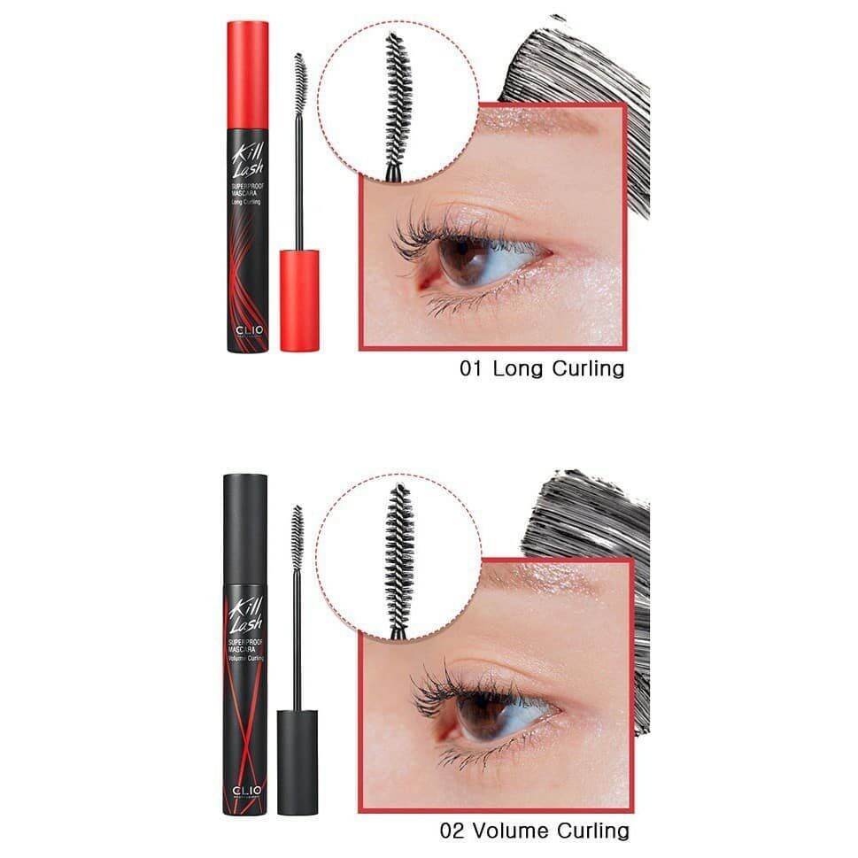 Mascara chuốt mi Clio Kill Lash Superproof làm cong chống trôi