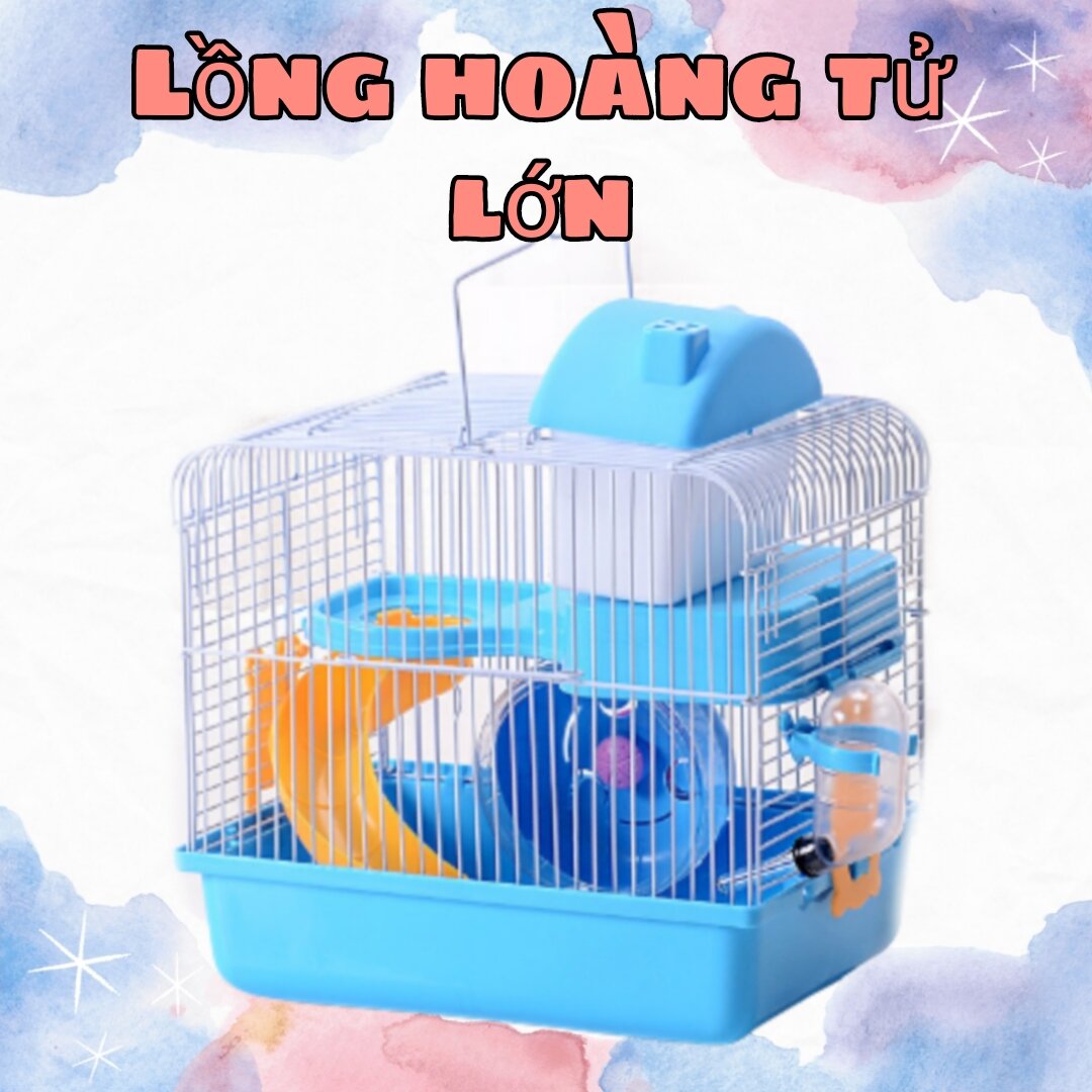 -chính hãng- lồng 27dx20rx30c cho hamster đầy đủ phụ kiện
