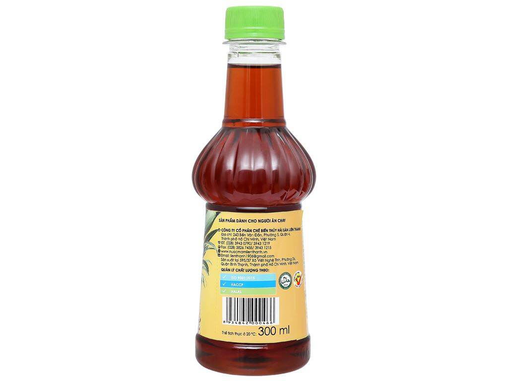 Nước Mắm Chay Liên Thành Chai 300ml