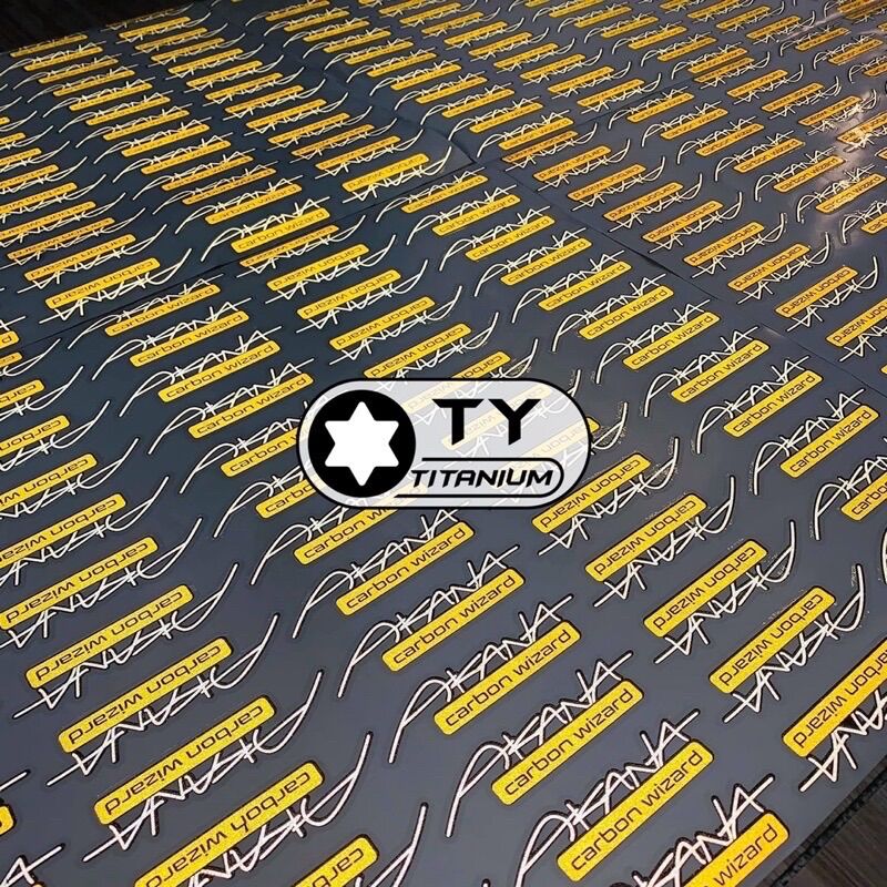Tem Akana carbon wizard phản quang siêu đẹp dán mọi vị trí xe máy