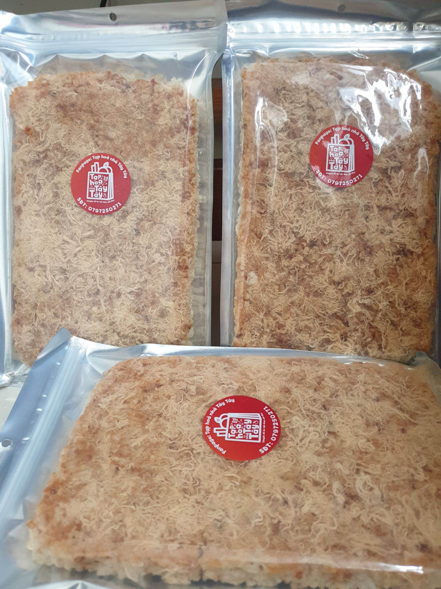 [Set 5 bich]-Cơm cháy chà bông cao cấp Nhà Tây Tây