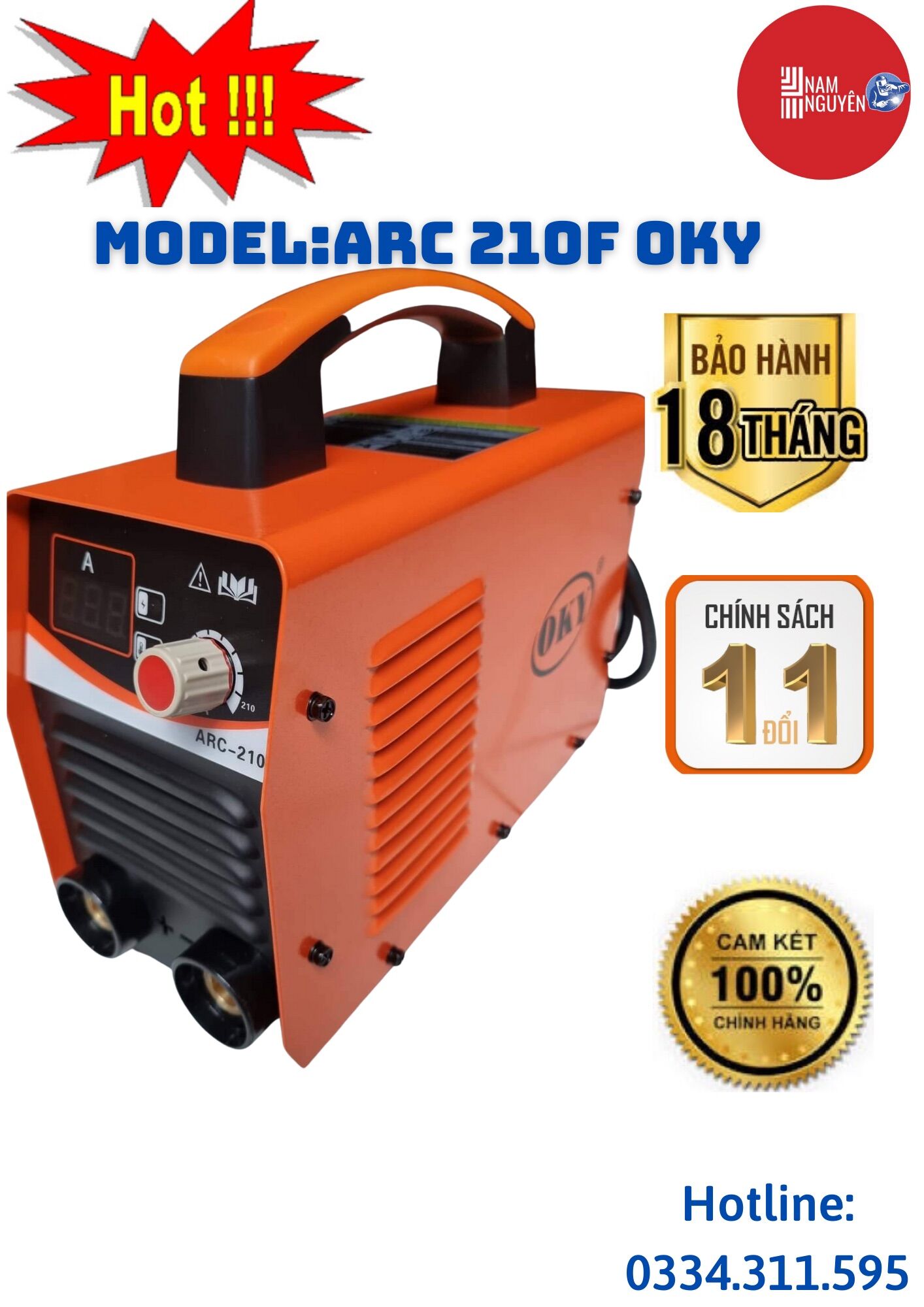 Máy hàn que ARC 210F OKY