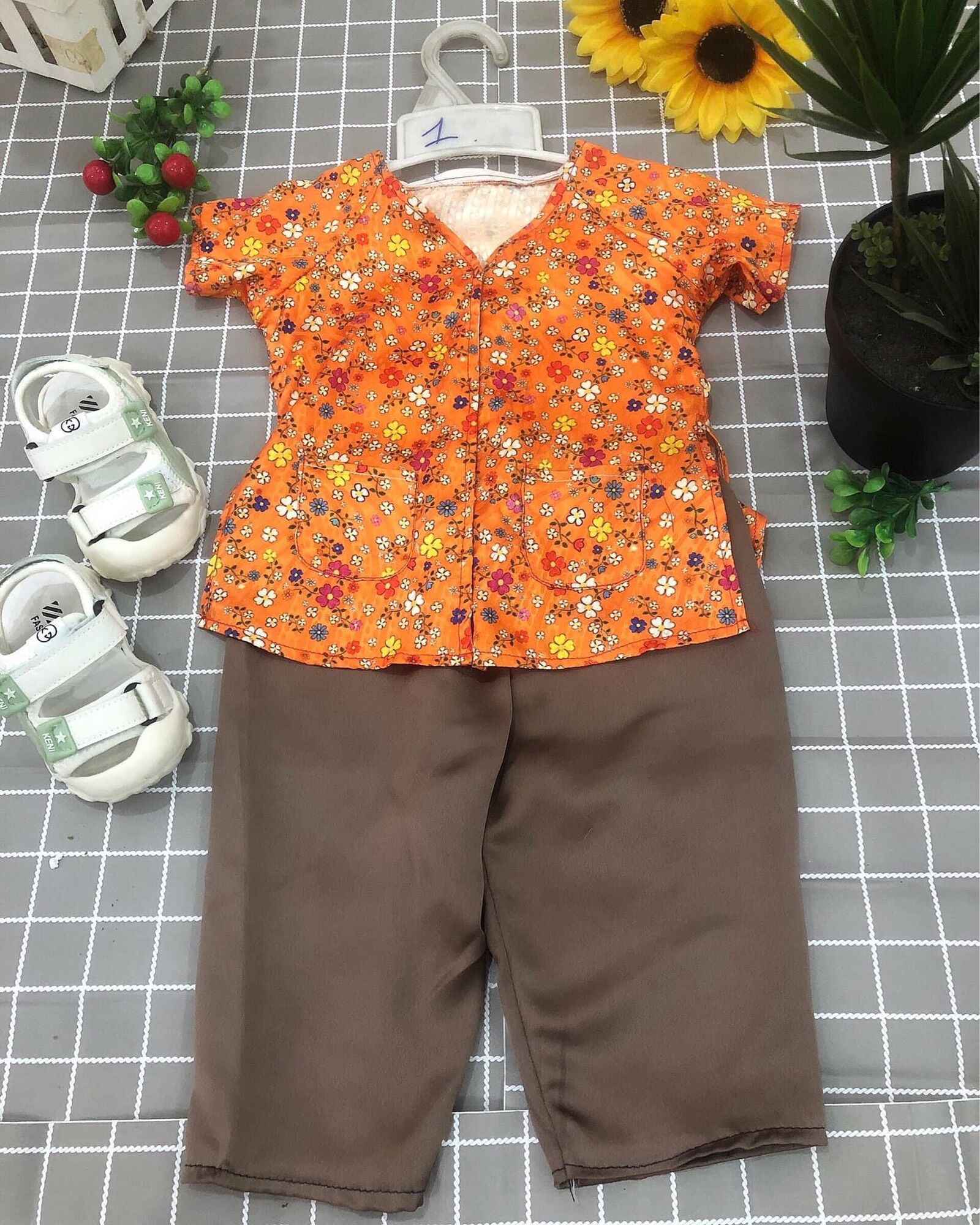 bộ áo bà ba cho bé