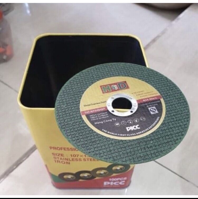 Đá Cắt Sắt Hàng Chuẩn HD Hộp 100 Lưỡi
