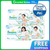 Pampers | Tã quần mùa hè Pampers Touch of Nature 2026, size 4 6-7 (2 hộp)