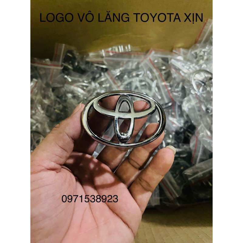 Logo vô lăng toyota xịn chân mềm