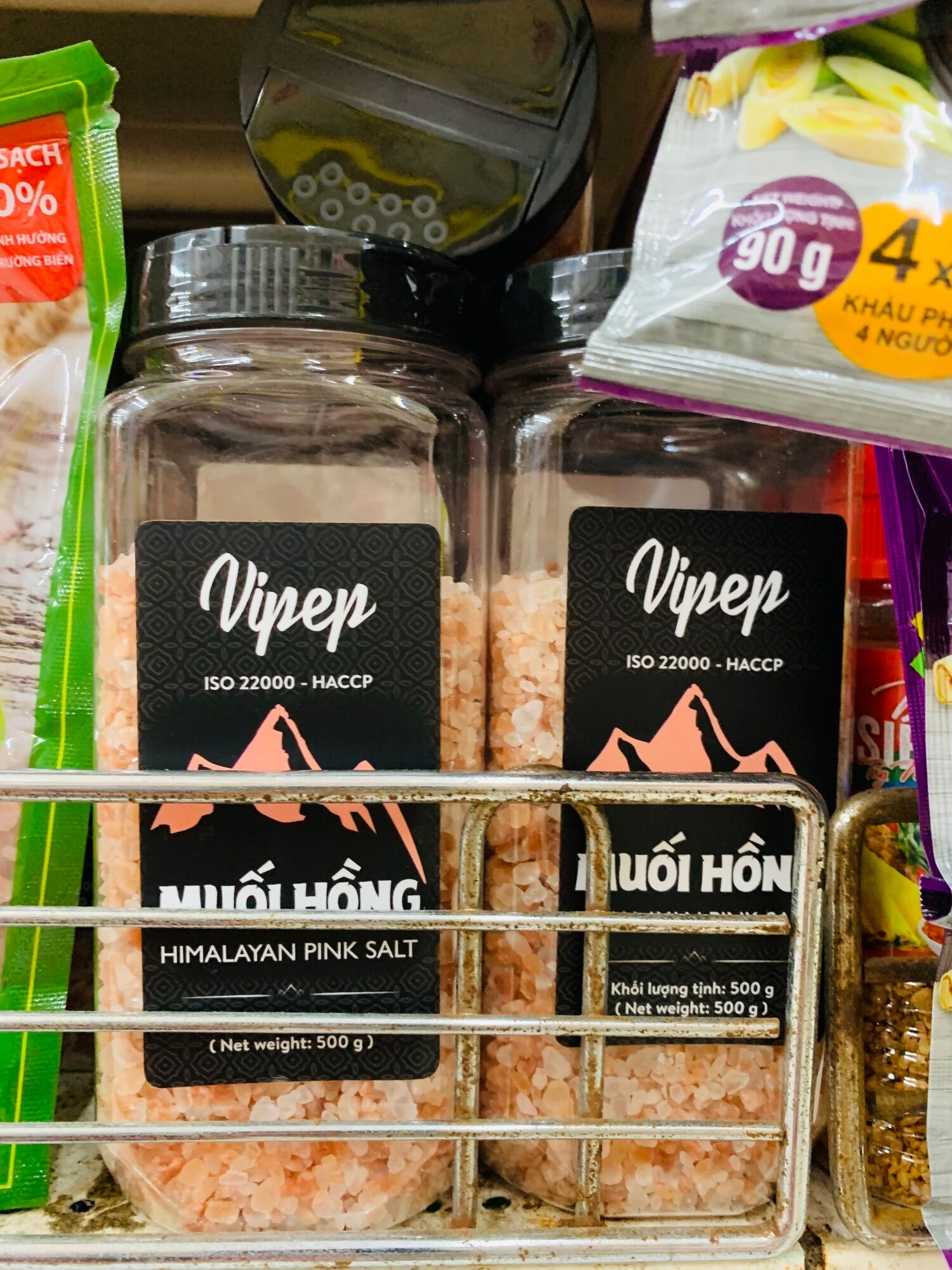 Muối hồng Himalaya Vipep 500g