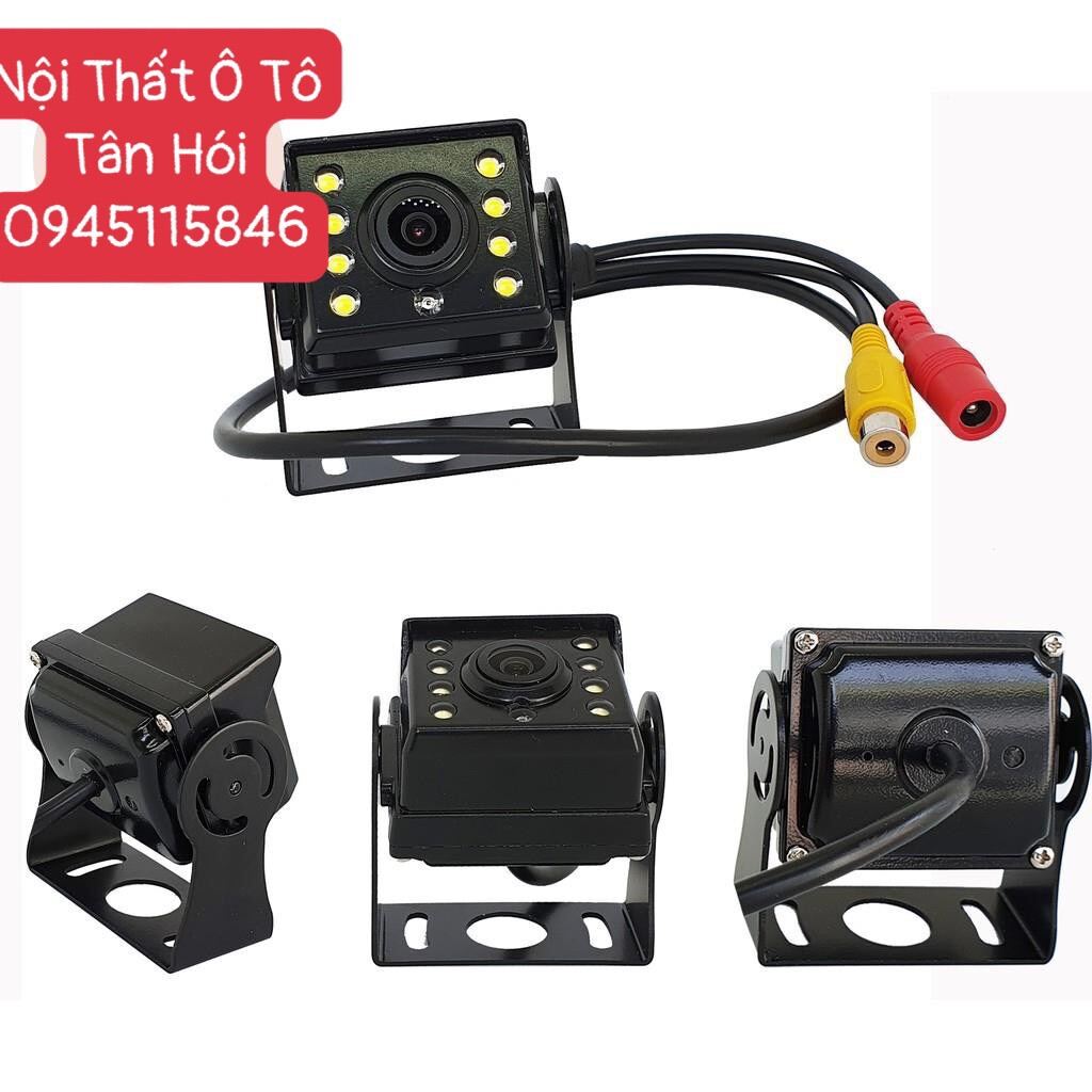 Camera lùi dành cho xe tải, xe kháchnguồn 12- 24V, 8Led, cảm biến ánh sáng