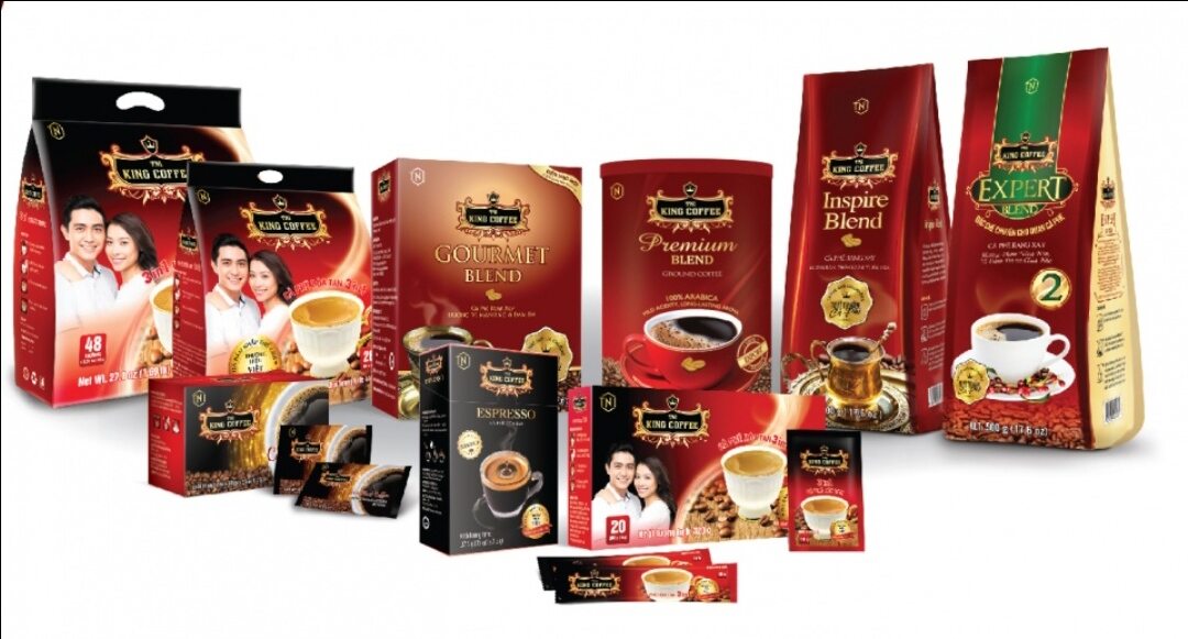 COMBO 2 BỊCH KINGCOFFEE ( LOẠI 45 STICK / BỊCH )
