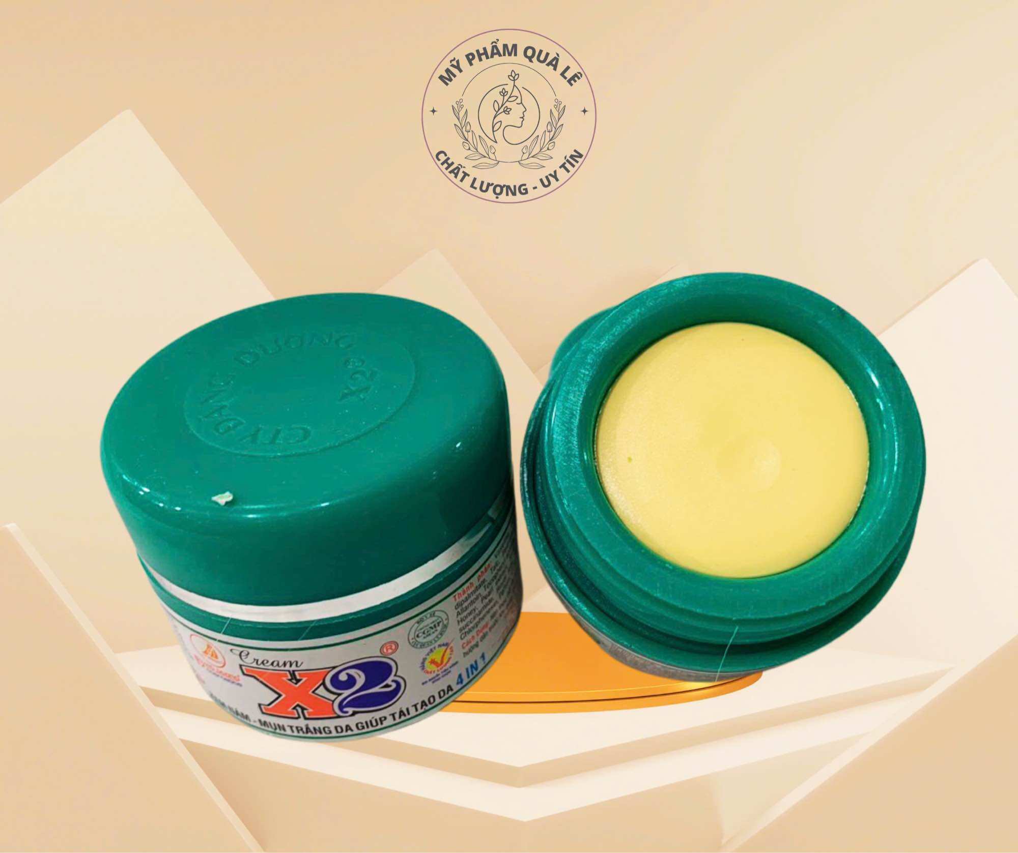 [ chuẩn hàng cty 100%] kem X2 mụn -nám-trắng da-giúp tái tạo da 10g