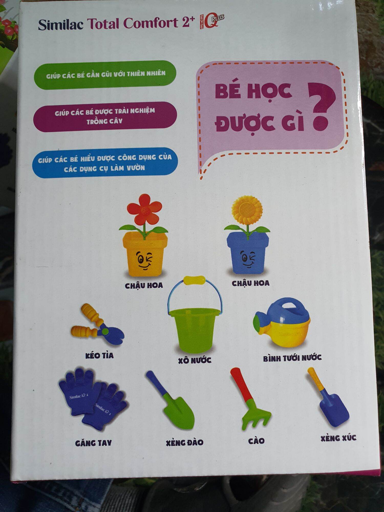 Bộ dụng cụ làm vườn cho bé