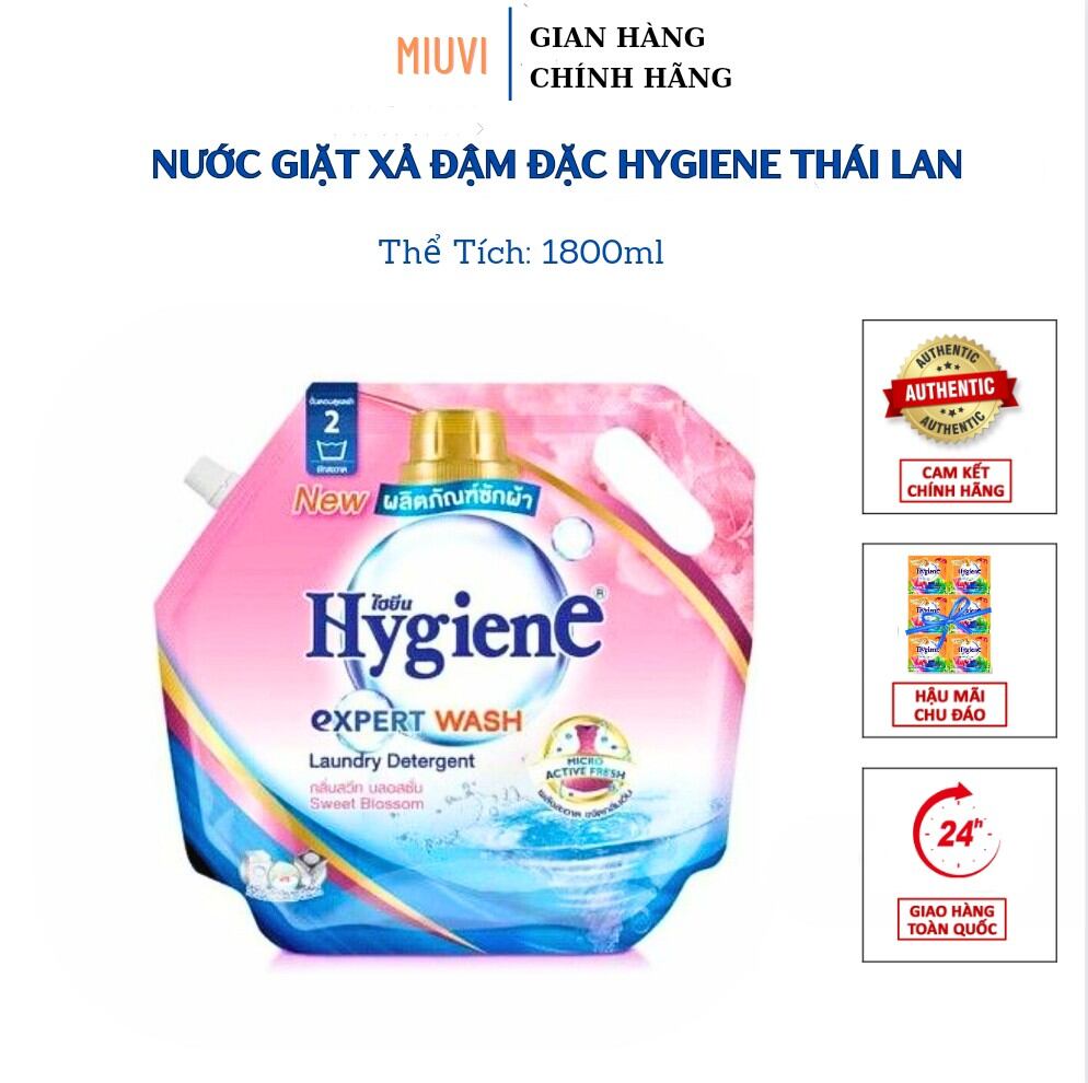 Nước giặt đậm đặc Hygiene Thái Lan túi 1800ml