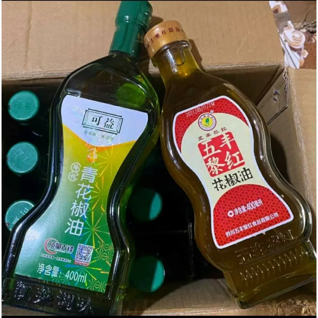Dầu tê,dầu hoa tiêu đỏ trung quốc chai 400ml
