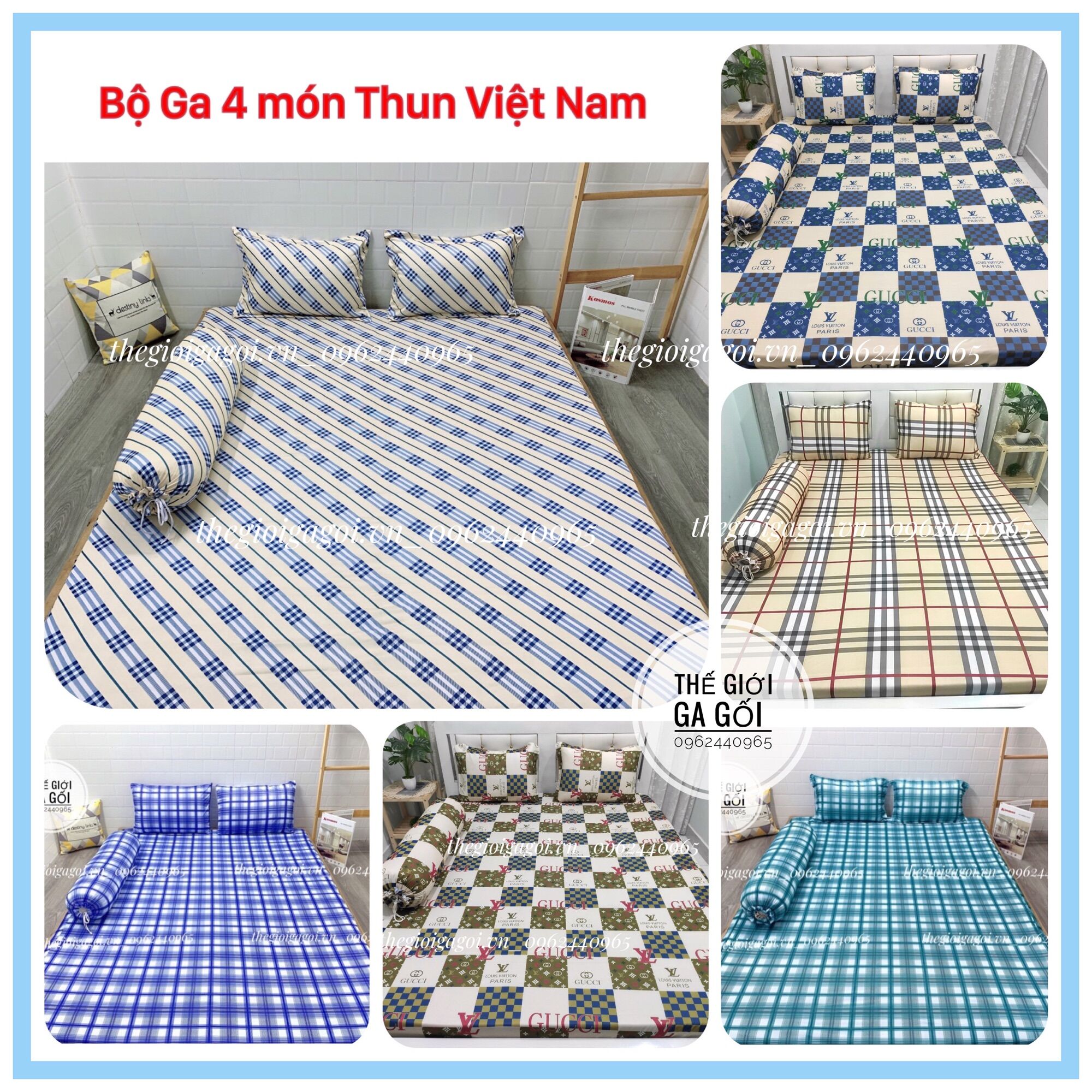 ❤️bộ ga thun lạnh việt nam cao cấp❤️