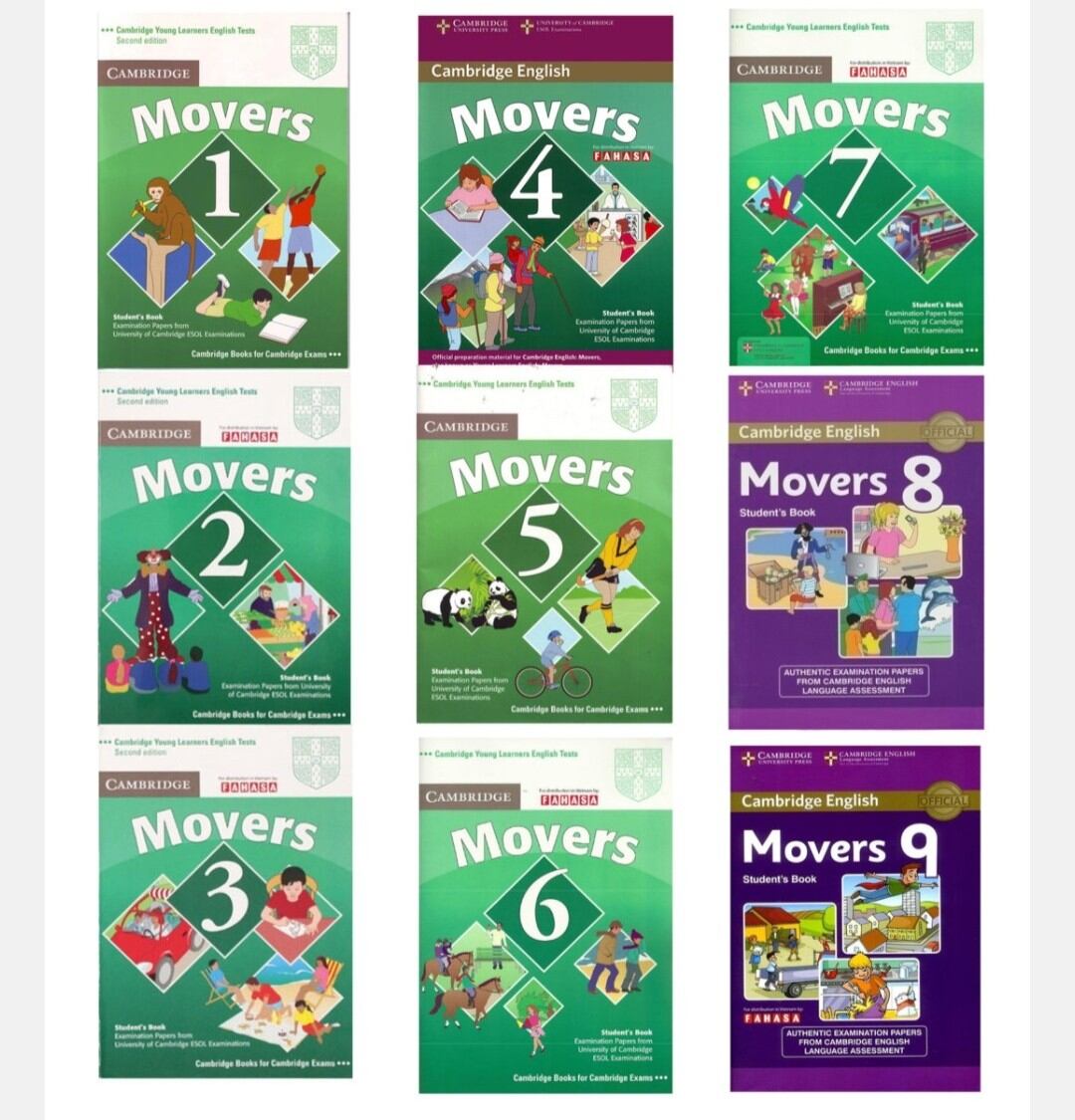 Cambridge Movers 1_2_3_4_5_6_7_8_9 (9sp)