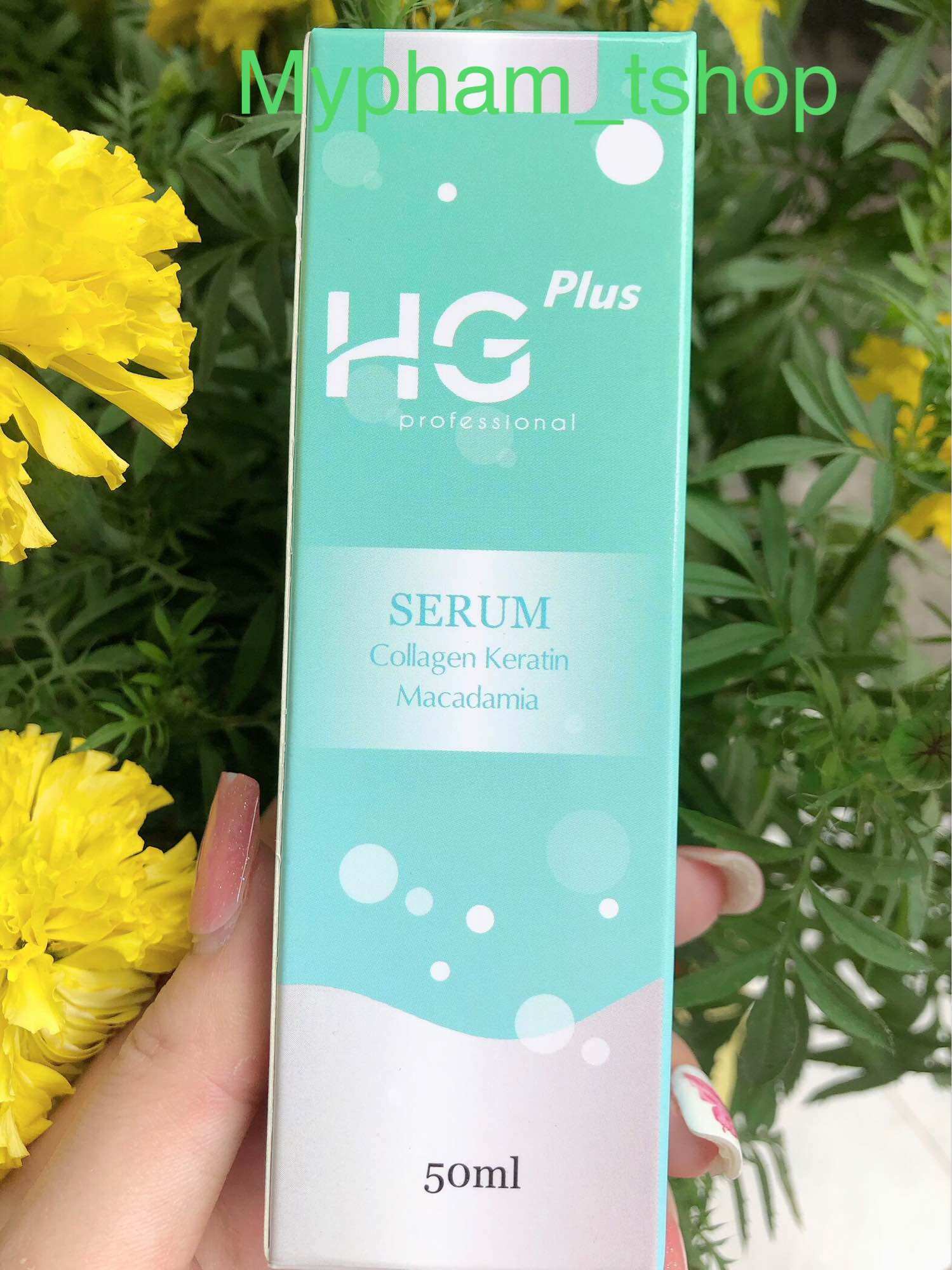 Serum Dưỡng Tóc HG Collagen Keratin Macadamia ,50ml