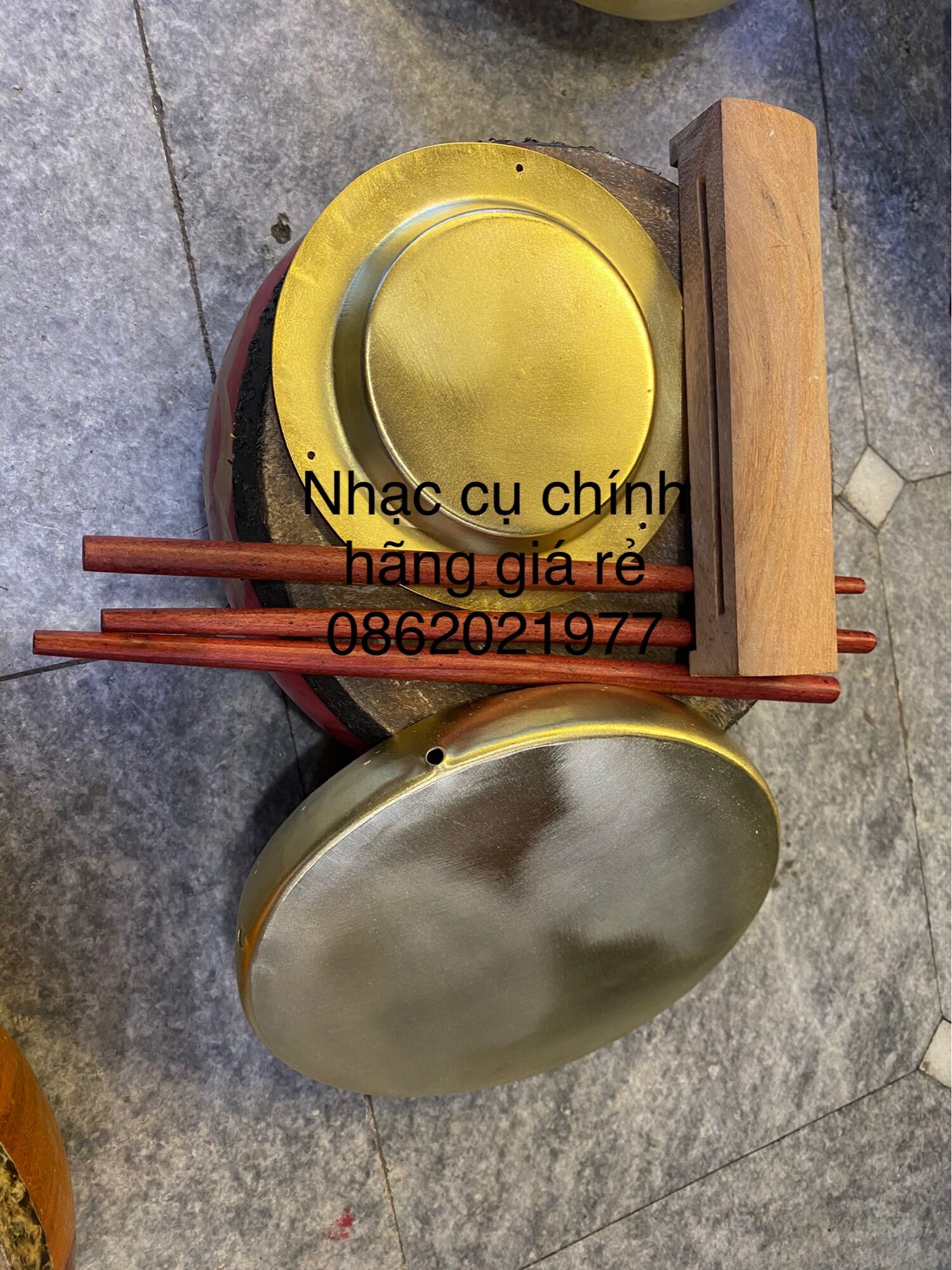 Bộ trống hát văn đầy đủ
