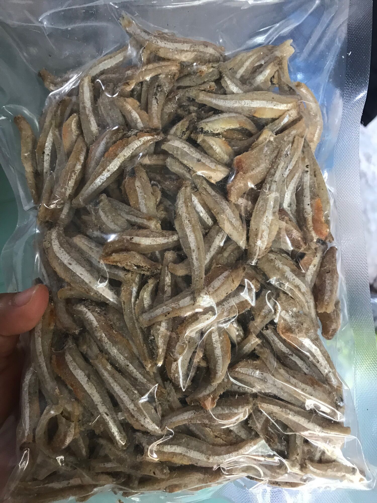 500gram cá cơm trắng