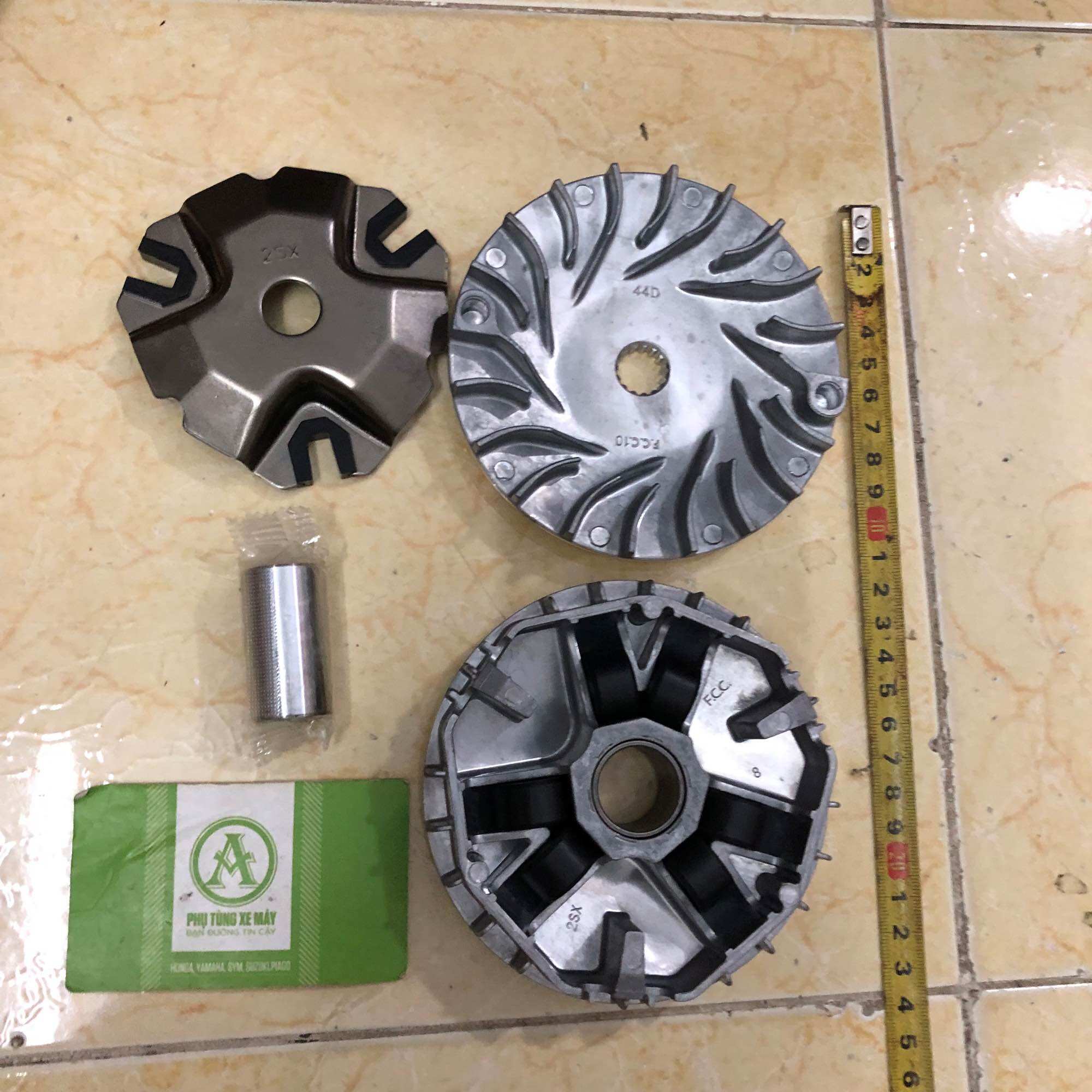 Front Pot Set for Luvias Type 1 Scooters