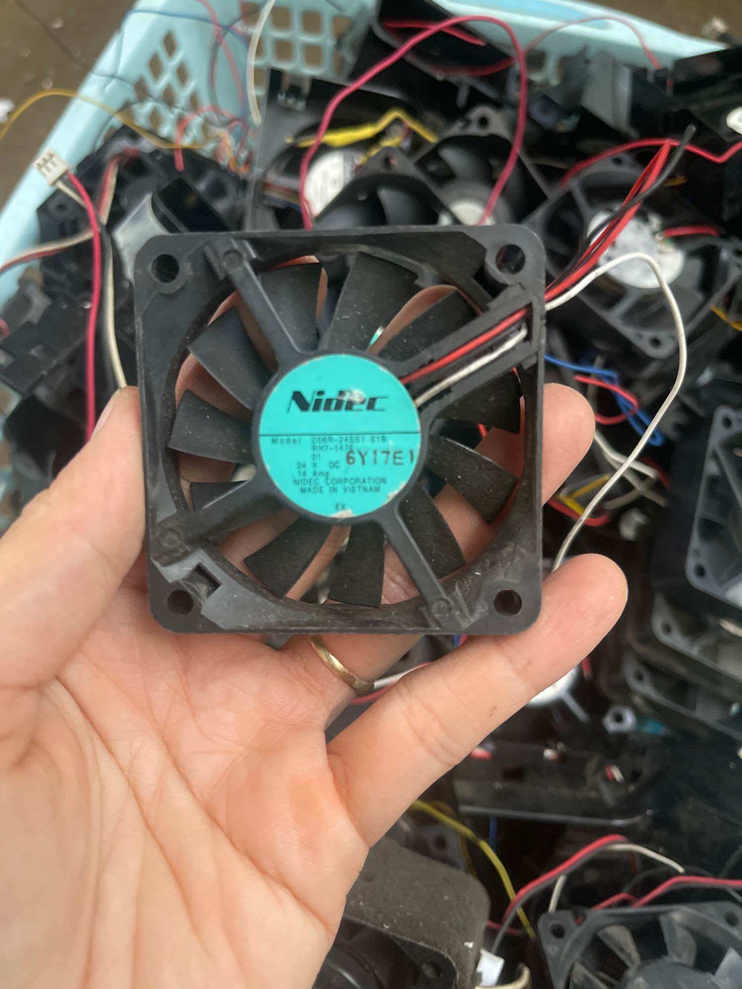24V Cooling Fan, Size 6X6Cm