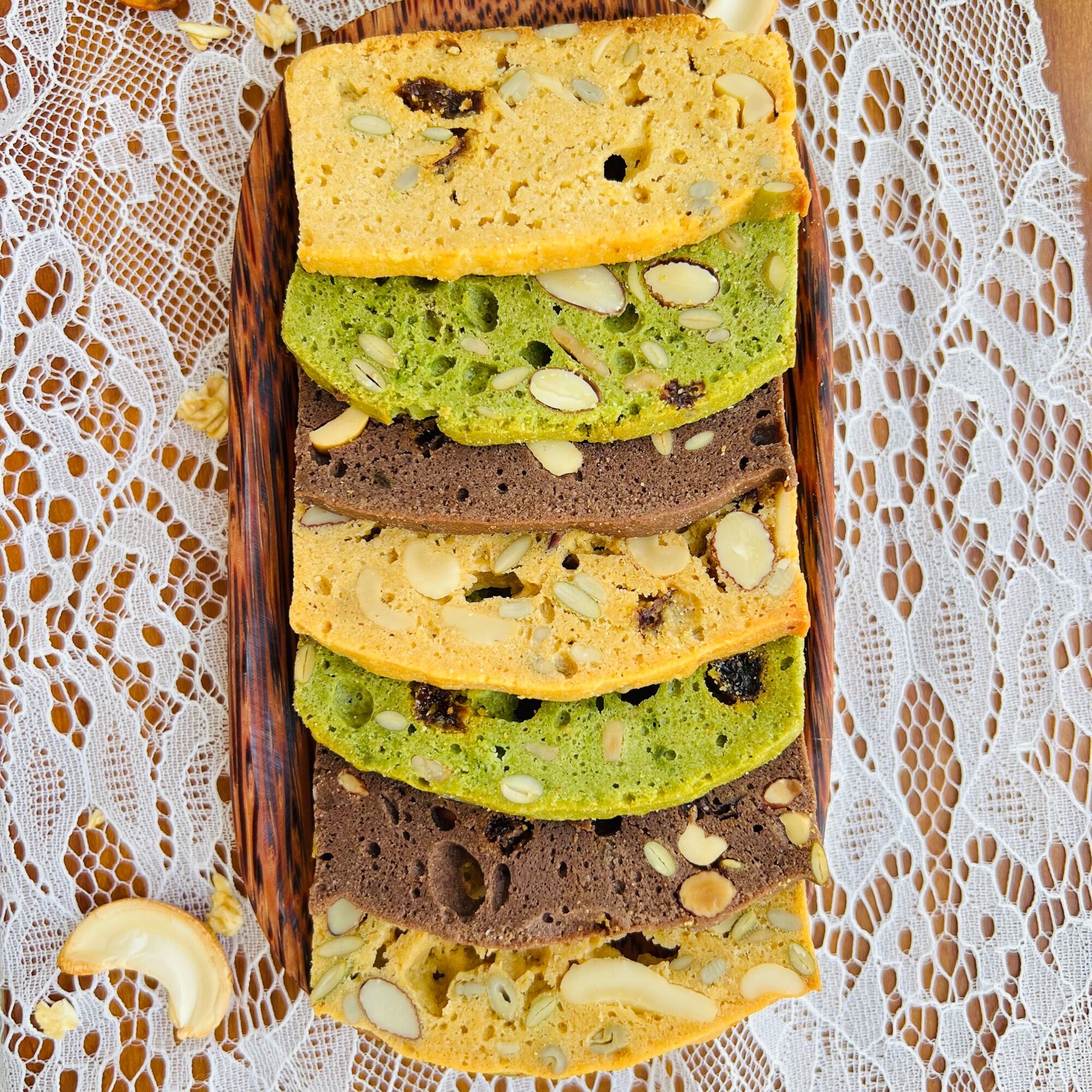 Bánh biscotti nguyên cám ăn kiêng - 1 ký