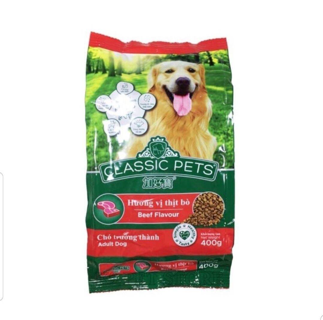 Thức ăn hạt Classic 400g cho Chó lớn
