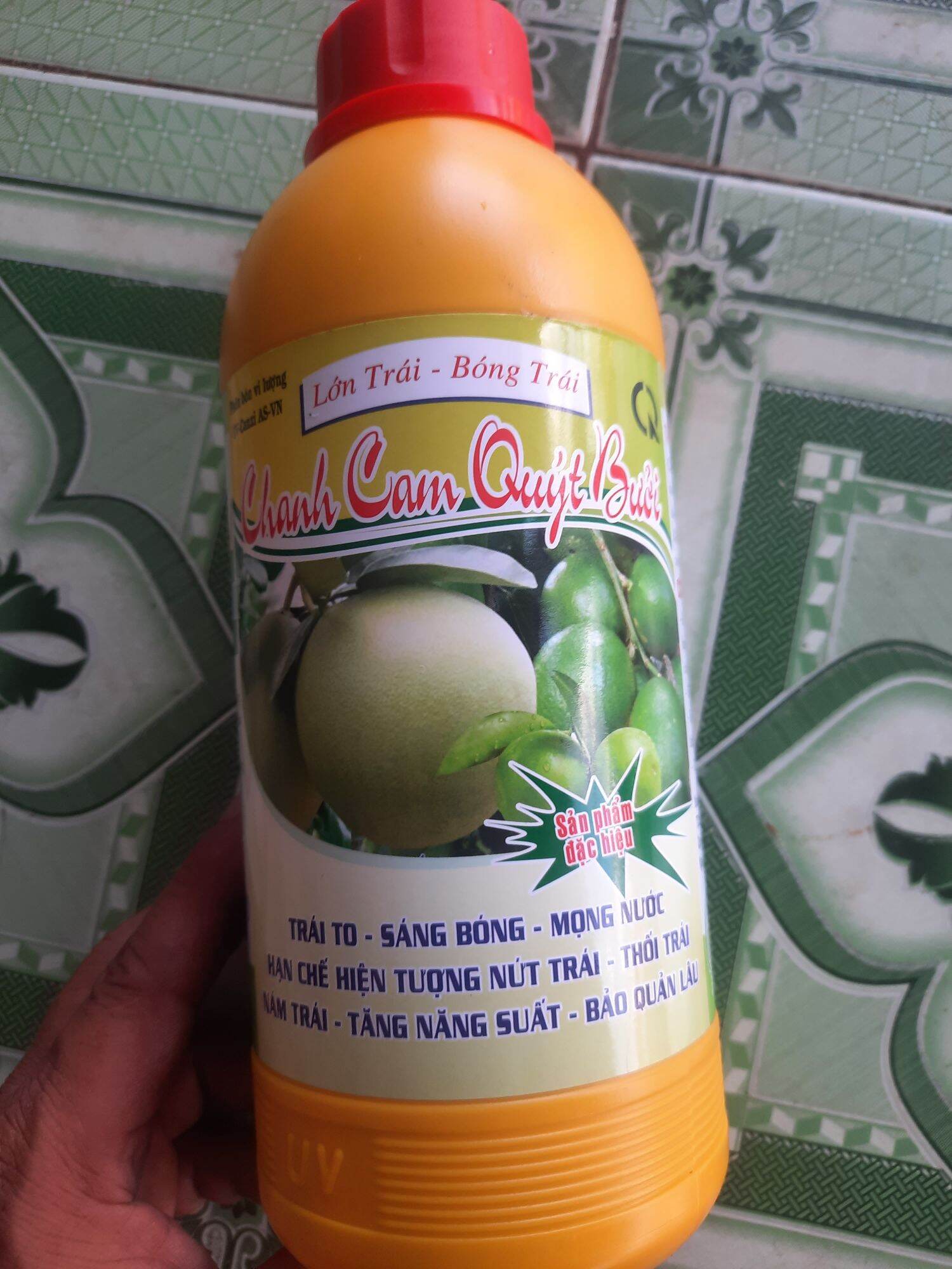 Phân bón qua lá Lớn trái Chanh Cam Quýt Bưởi