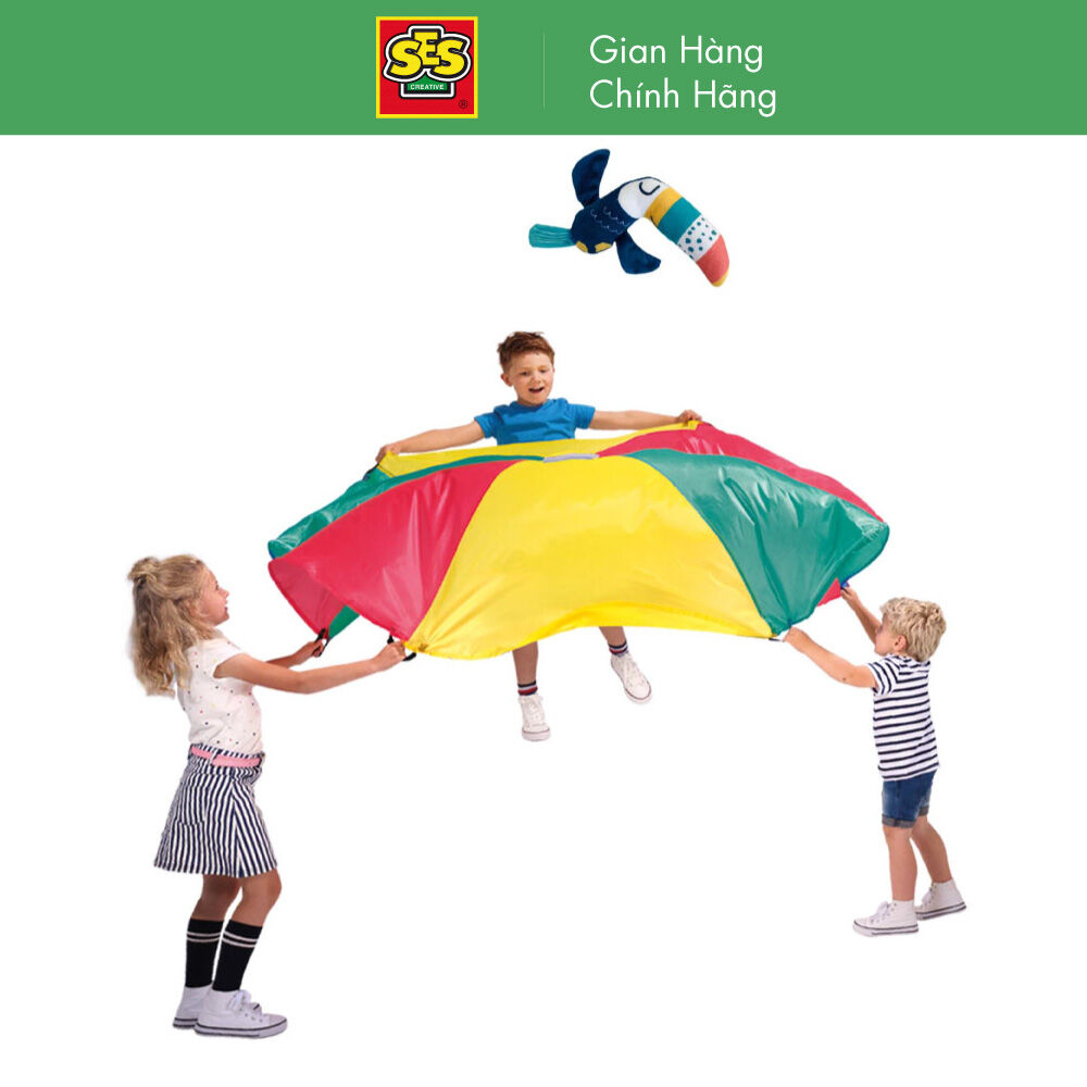 ĐỒ CHƠI NGOÀI TRỜI PARACHUTE FLYING TOUCAN - SES CREATIVE
