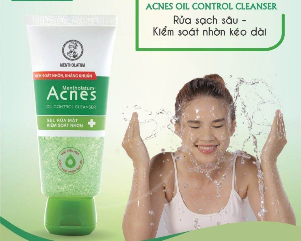 Sữa rửa mặt acnes kiểm soát nhờn 100g