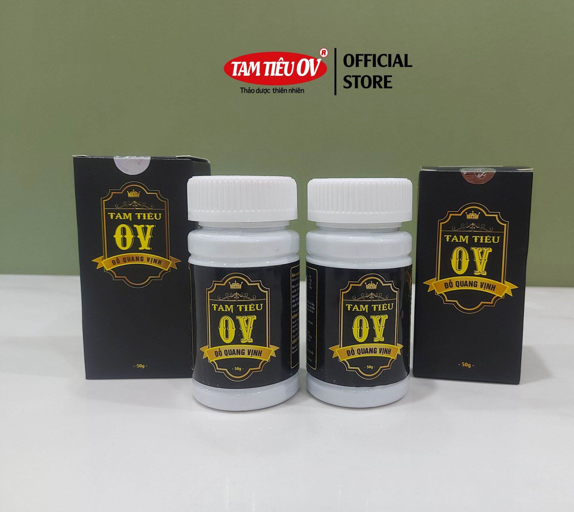 Tam Tiêu OV viên hoàn tán ngăn ngừa Hôi Miệng hiệu quả, thành phần thảo dược tự nhiên, chính hãng Đỗ Quảng Vịnh