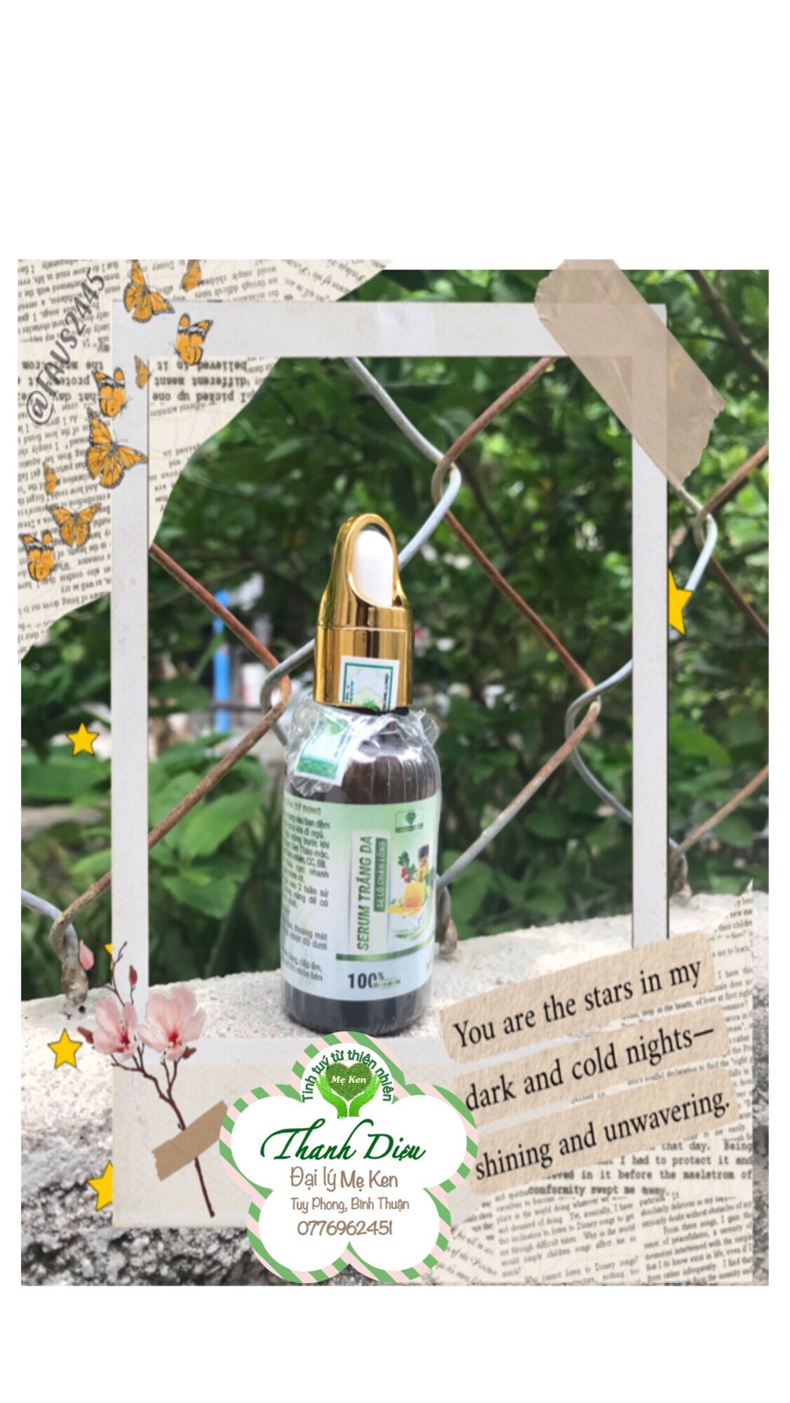 Serum trắng da Mẹ Ken